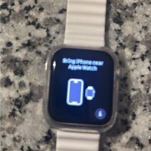 Apple Watch 9 series 45 mm silver framing